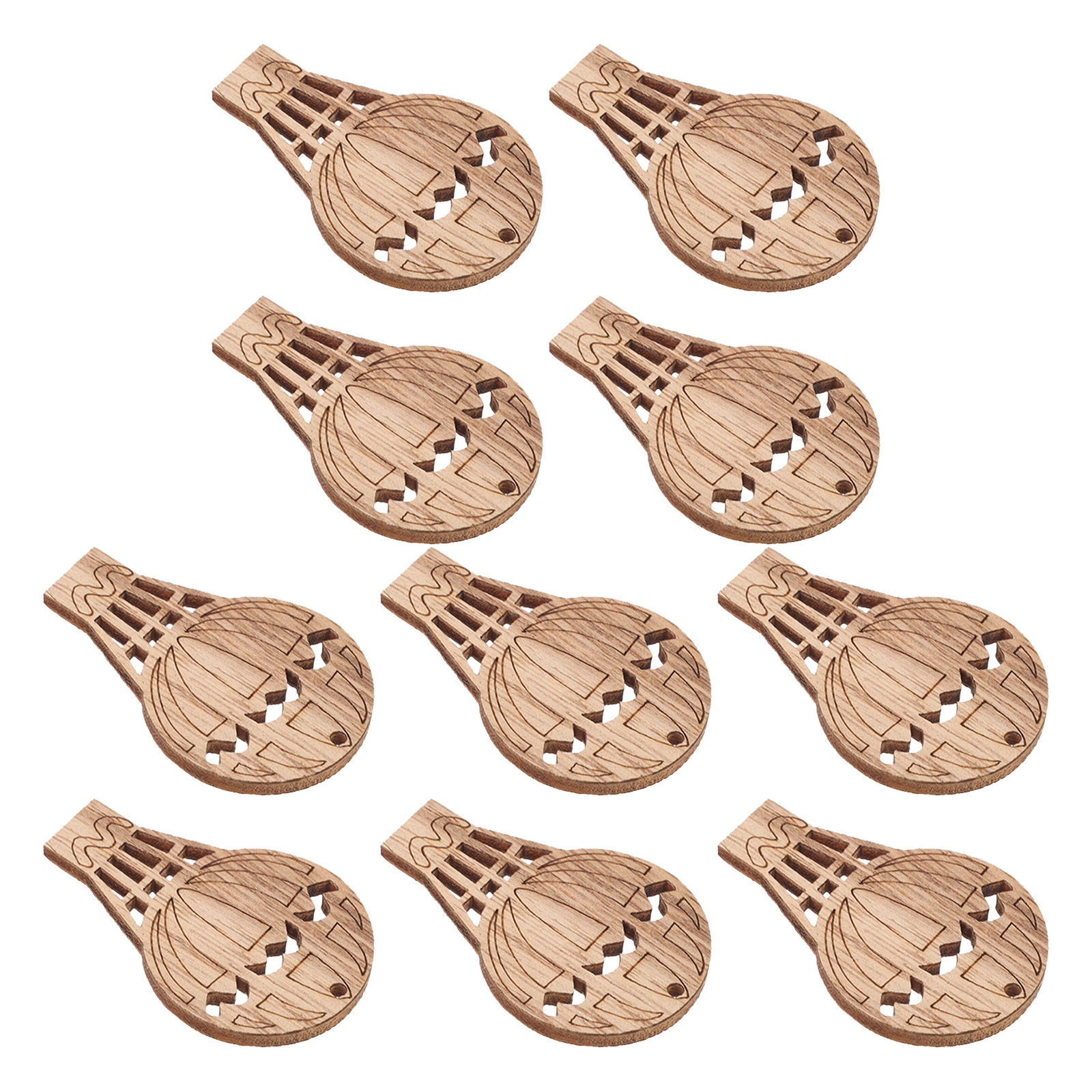 10 Stück Holzstücke in Form vo – Art And Craft For Nursery Bewertung und Preis