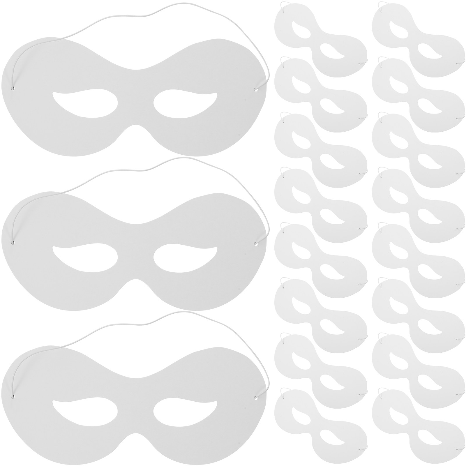 40 Stück leere Masken für Kind – Art Craft With Paper Bewertung und Preis