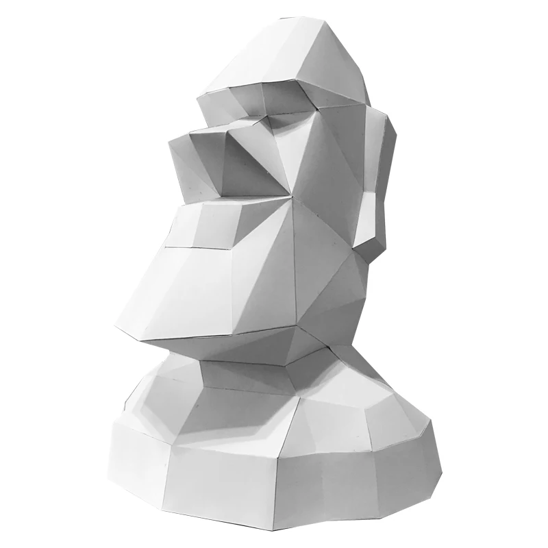 Großes Osterinsel-Moai-Dekor f – Art Craft Cardboard Bewertung und Preis